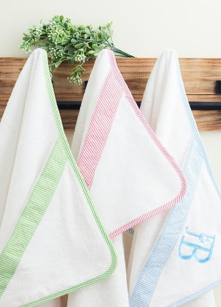 Seersucker Hooded Towels