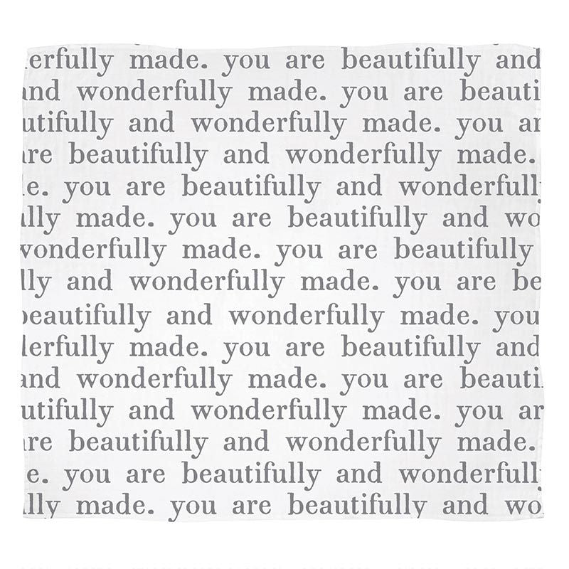 Wonderfully Made Baby Swaddle Blanket