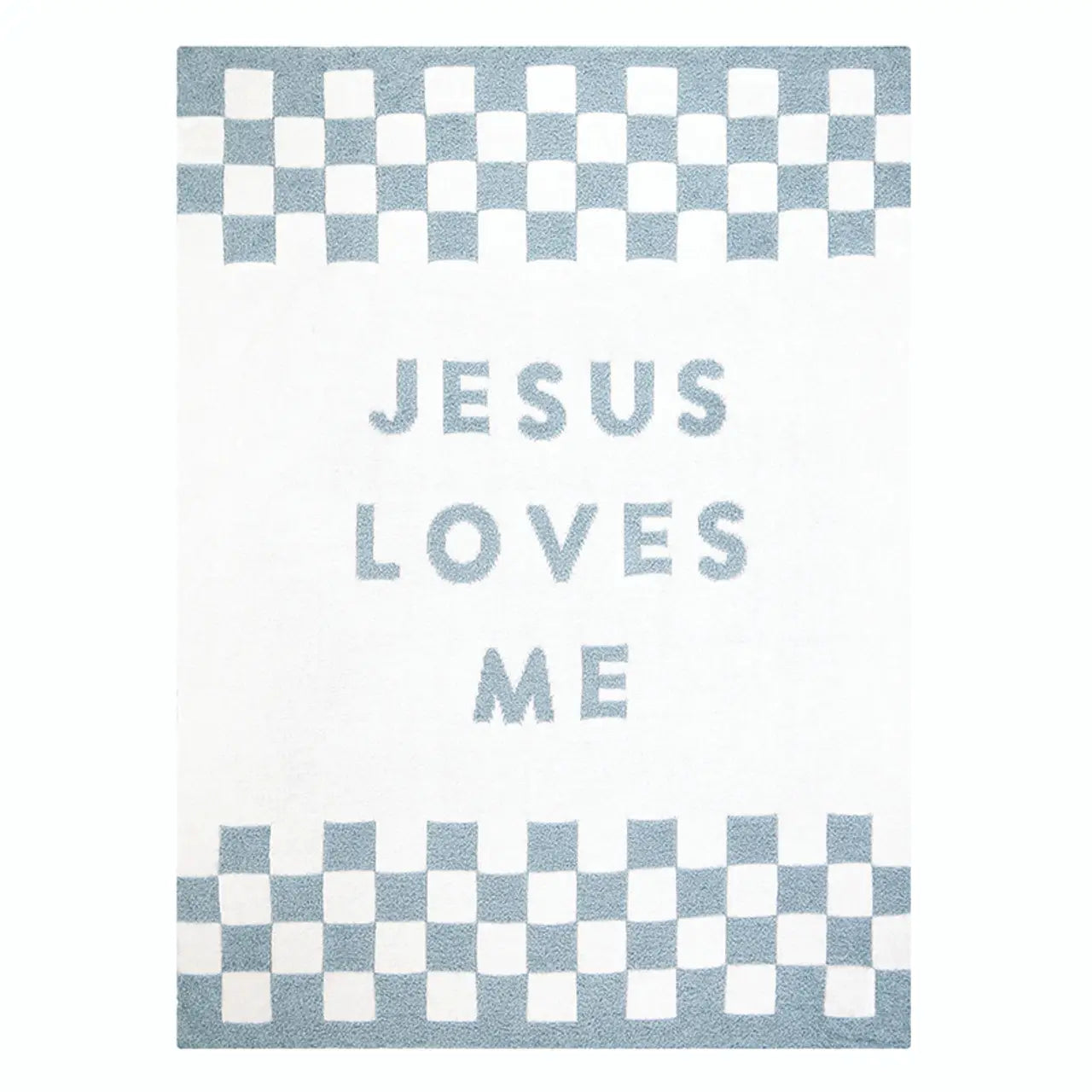 Jesus Loves Me Plush Blanket