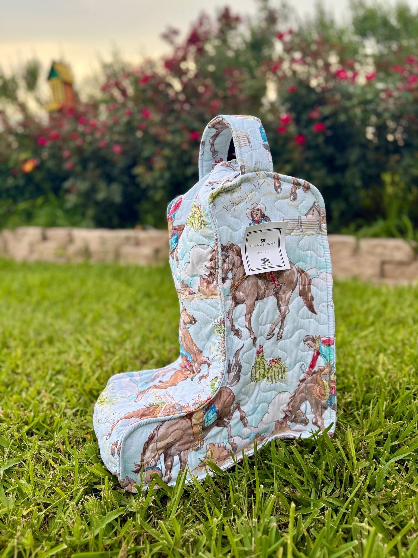 Quilted Boot Bags