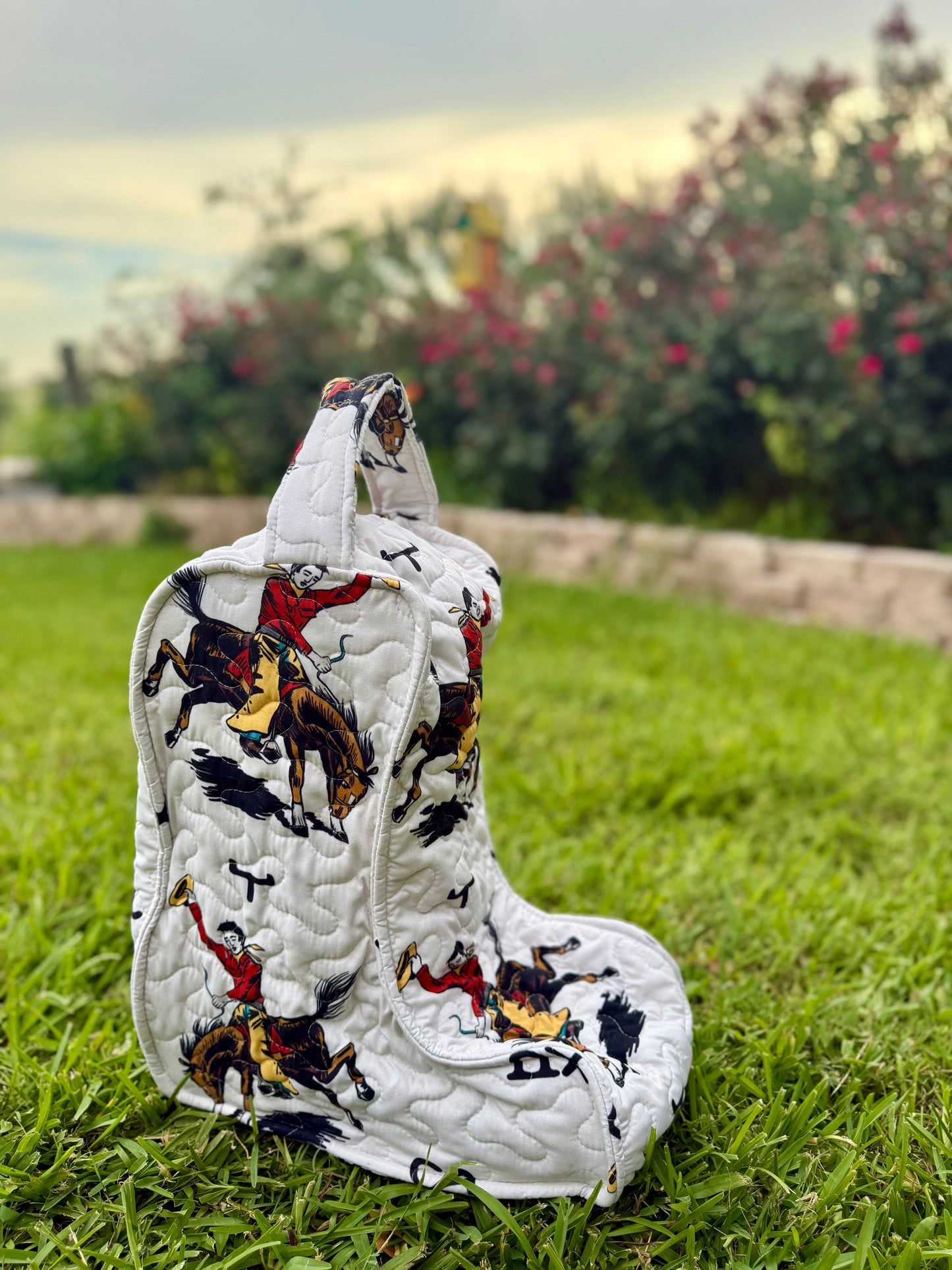 Quilted Boot Bags