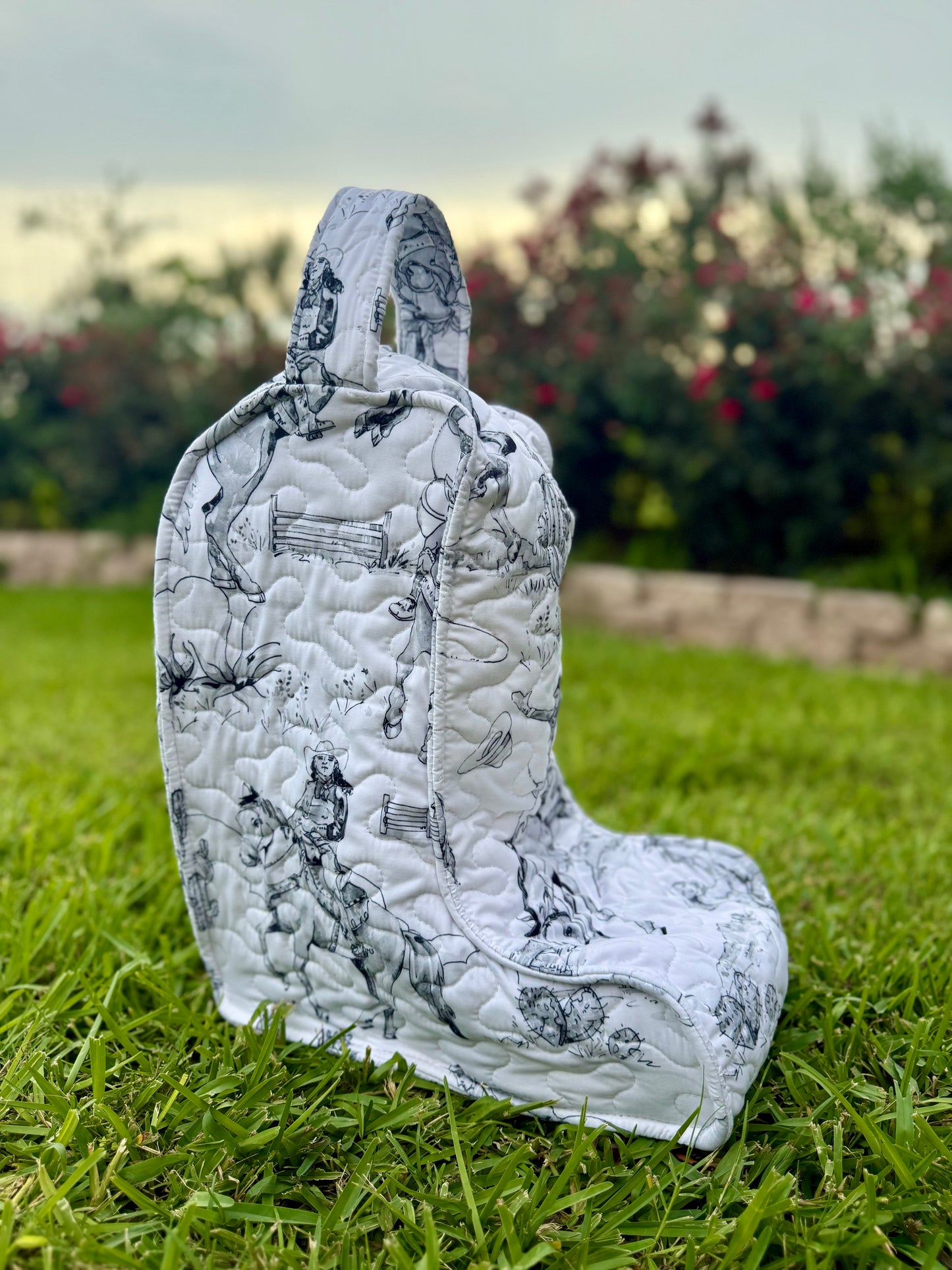 Quilted Boot Bags