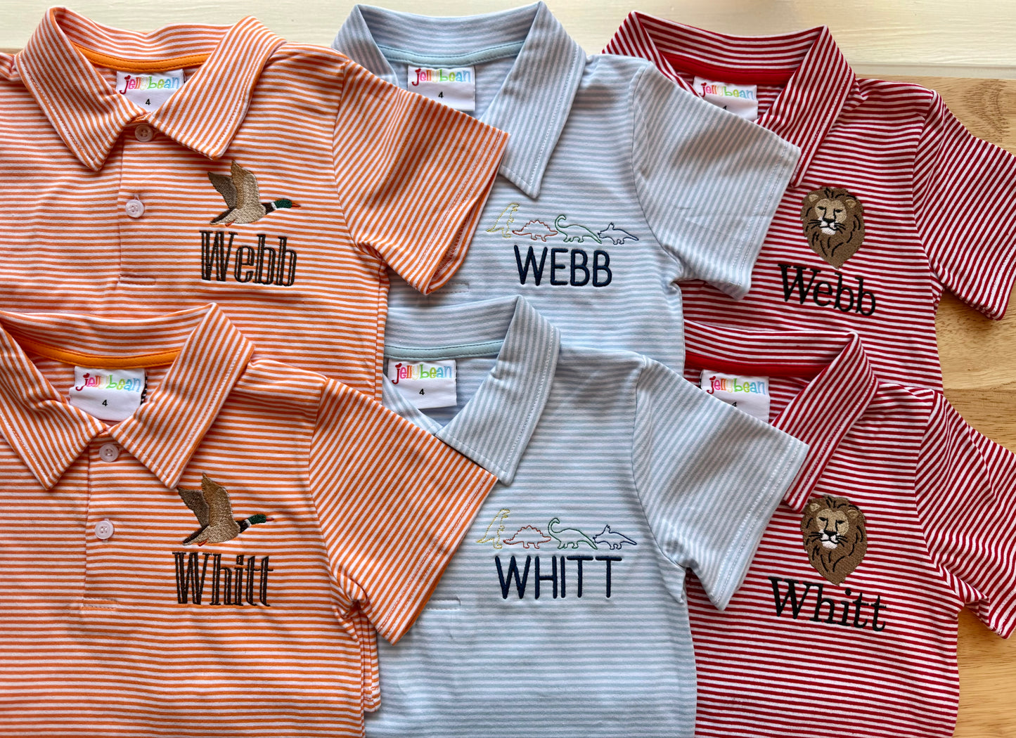 Striped Polos