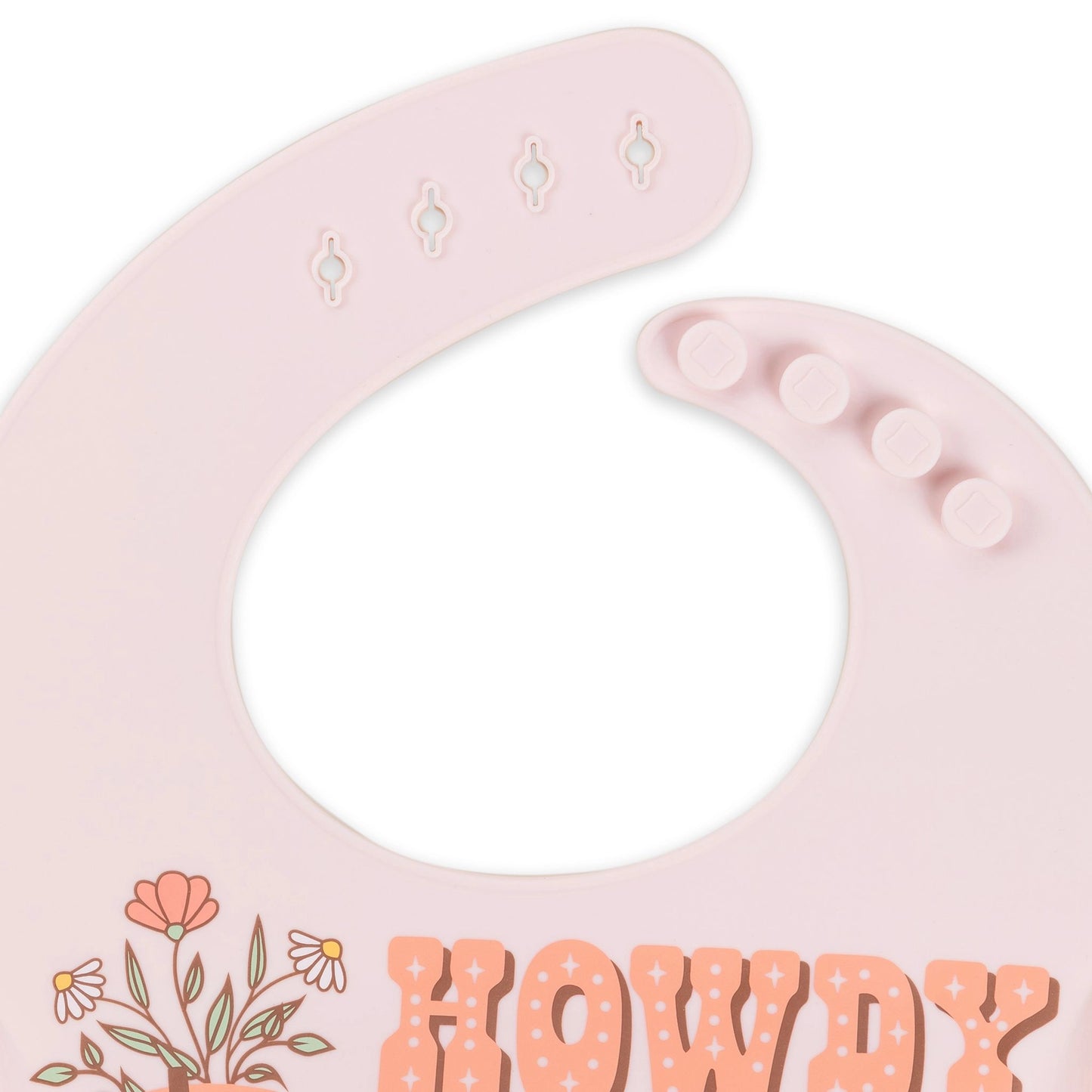 Bloomin' Boot Silicone Bib