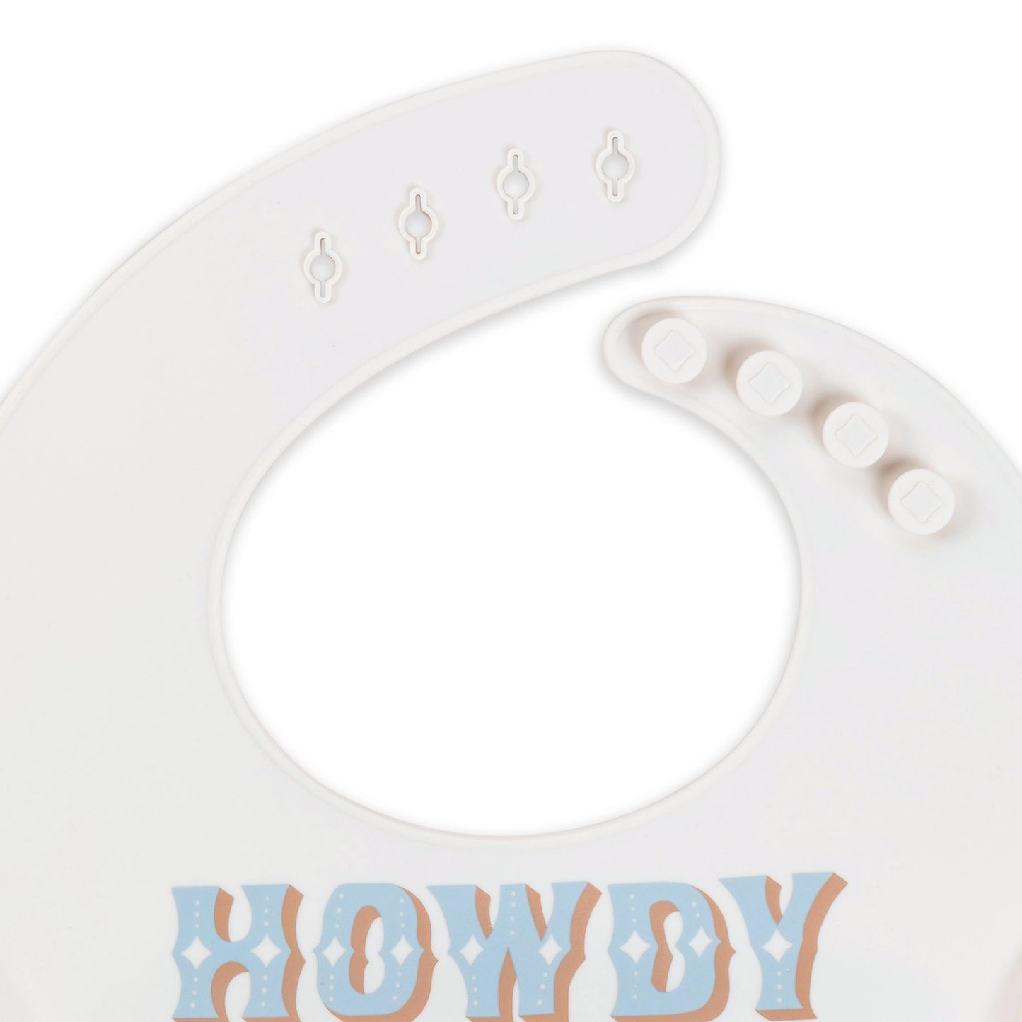 Howdy Partner Silicone Bib