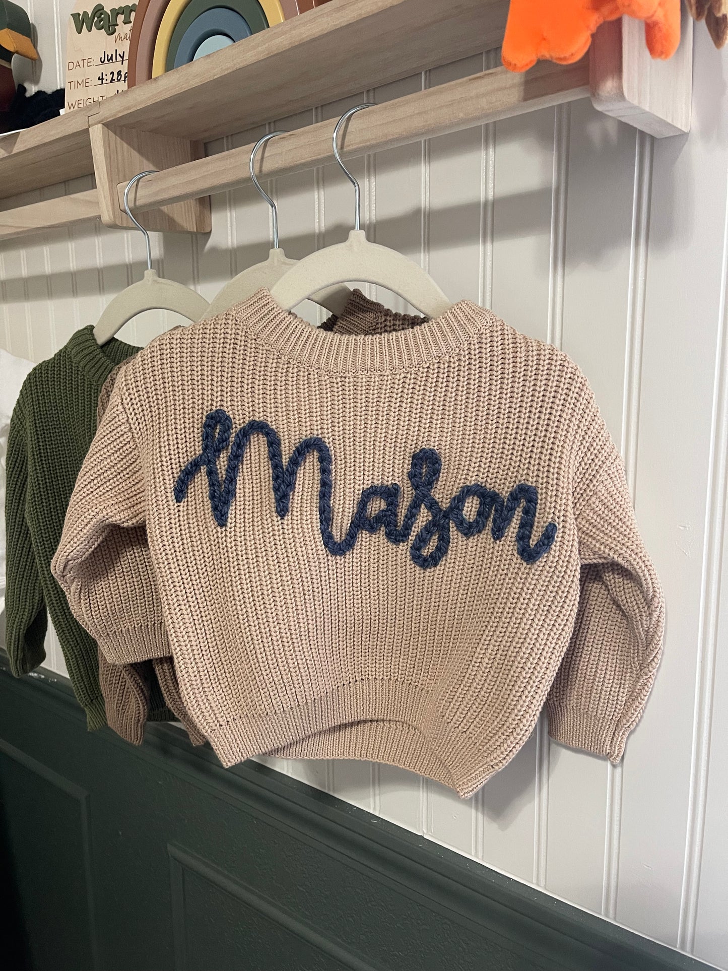 Hand Embroidered Sweater