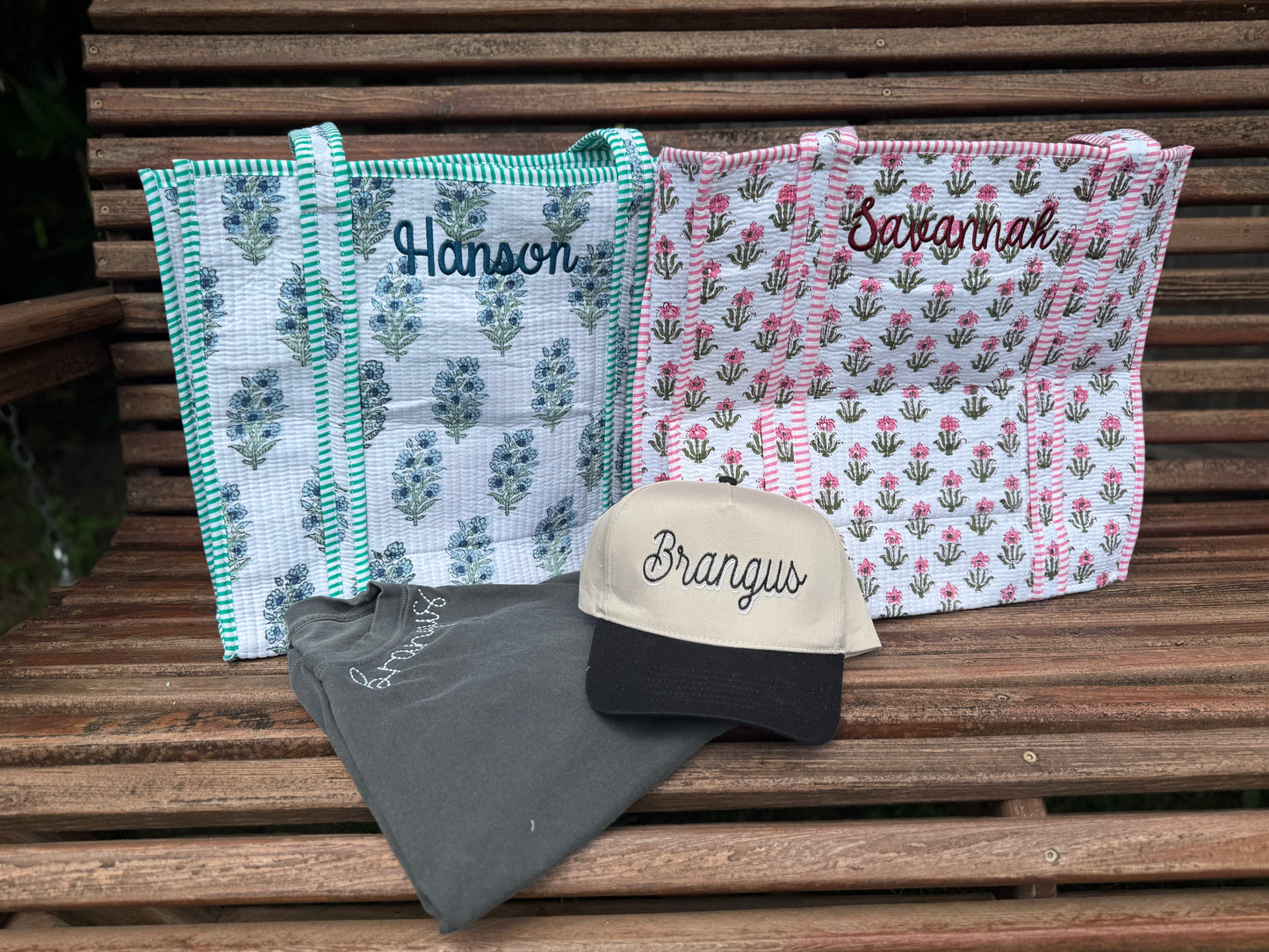Quilted Tote Bag