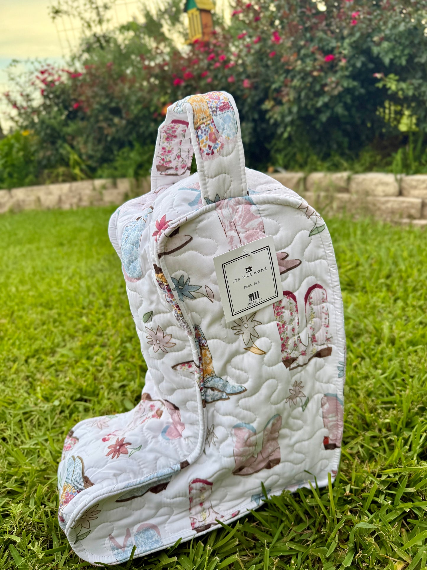 Quilted Boot Bags