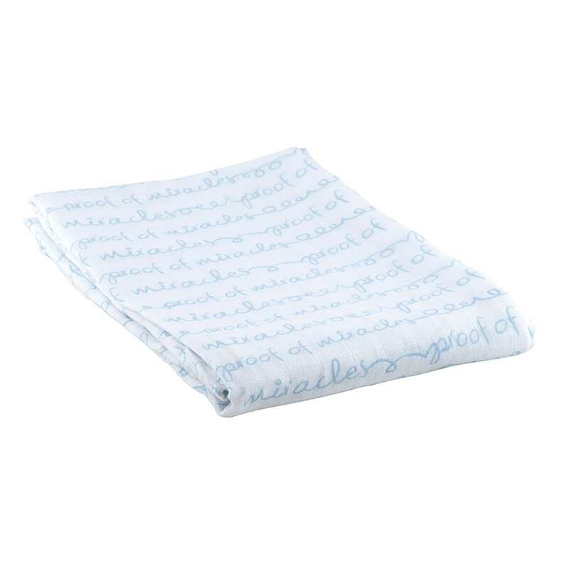 Proof of Miracles Baby Swaddle Blanket