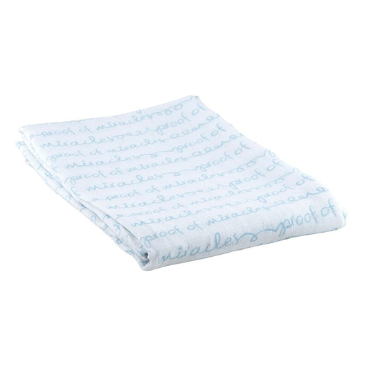 Proof of Miracles Baby Swaddle Blanket